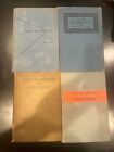 New ListingLot of 4 Vintage Rare Trigonometry Books 1914 and 1940's
