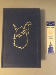 1974 West Virginia Blue Book Politics Colleges Officials Statistics OLD Bookmark