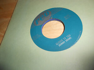 New Listingjohnny adams  Vinyl 45     REO     closer to you/you can make it if you try