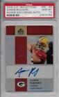 2005 Aaron Rodgers Upper Deck Reflections Auto Red RC- PSA 10 Gem Mint... #5/100