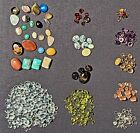Gem Lot 376 ct Estate Mixed Loose Faceted & Cabachons Great Hobby Variety Stones