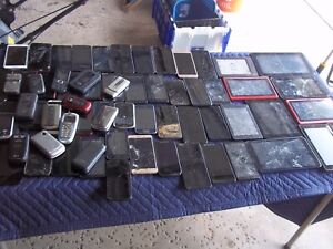 New ListingLarge Lot Of 67 Cell Phones And Tablets For Parts Only