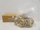 Pottery Barn Teen Classic Steel Curtain Rings Brass Set of 14 Fits 3/4
