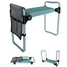Koreyosh Folding Garden Kneeler Bench Seat Stool Soft EVA Kneeling Pad w/ Pouch