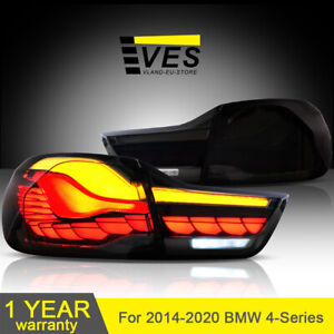 For 14-20 BMW 4-Series M4 420i 430i 440i Accessories OLED New Style Tail Lights
