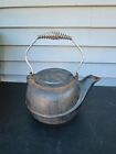 Vintage/Antique Cast Iron Teapot Tea Kettle Pot Swivel Lid 11