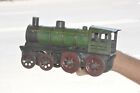 Vintage Wind Up Litho GNR Green & Black Train Engine Tin Toy, Germany