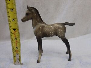 Breyer traditional model horses vintage, Proud Arabian Foal #220 Dapple Gray