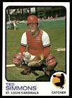 1973 Topps #85 Ted Simmons HOF St. Louis Cardinals NR-MINT NO RESERVE!