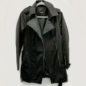 Sam Edelman Black Winter Coat with Belt Size S