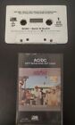 AC/DC Lot Of 2 Dirty Deeds & Back In Black Cassette Tapes-Have Been Tested