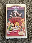 Alice In Wonderland Walt Disney's Masterpiece Collection (VHS 1998)
