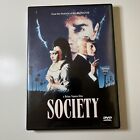 Society DVD A Brian Yuzna Film Rare Horror Film Anchor Bay 1989 Unrated Version
