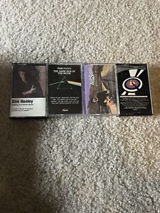 Lot Of 4 Rock Albums On Cassette