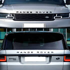 2Set Gloss Black Front Rear Emblem For RANGE ROVER Letter Nameplate Sport Evoque (For: 2016 Range Rover Evoque)