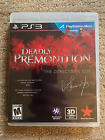 PS3 Deadly Premonition - The Director's Cut (very good or better)