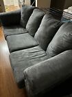 3-seater dark gray sofa - has been lightly used 3 years