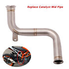 Replace Catalyst  Modified Exhaust Mid Pipe for DUKE 390 RC390 125 250 2017-2020 (For: 2019 KTM 390 Duke)