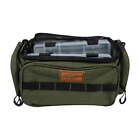 Plano Small 3500 Size Heathered Green Fishing Tackle Bag，Two 3500 Size Stowaways