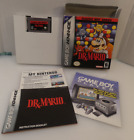 Dr. Mario Classic NES Series GBA Game Boy Complete CIB  Tested