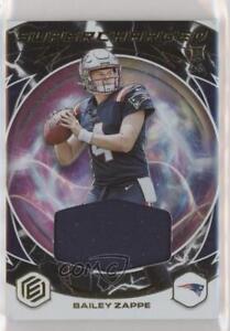 2022 Panini Elements Supercharged /75 Bailey Zappe #SC-28 Rookie RC