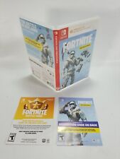 Fortnite Deep Freeze Bundle Nintendo Switch Case Box