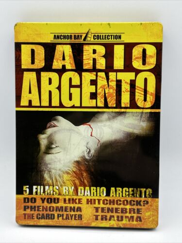 New ListingDario Argento Box Set 2008 DVD 5-Disc Set Horror Movie Anchor Bay Collection OOP