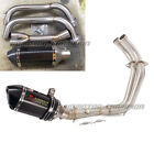 For Yamaha MT07 FZ07 XSR700 Tracer700 2014-2023 Exhaust Pipe Slip-on Muffler Tip (For: Yamaha XSR700)