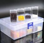 Large Clear Bead Organizer Box - 44 Slots Diamond Picture Storage Containers, 5D