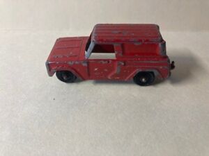 Vintage Tootsie Toy Red Diecast Panel Truck Chicago USA Collectible