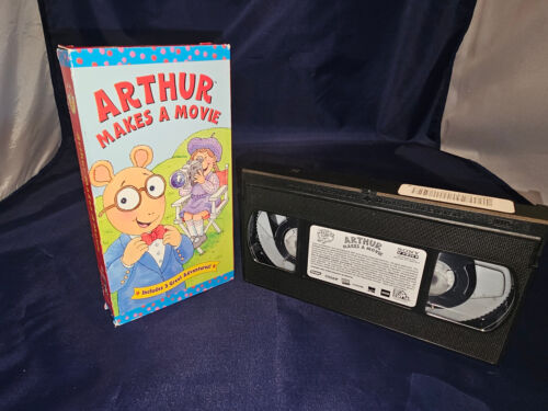 New ListingArthur Makes A Movie VHS tape box sony 3 stories unfunny superstar frensky