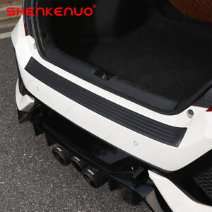 Accessories Car Rubber Rear Guard Bumper Protector Trim Cover Black US Shipping (For: Toyota 86)