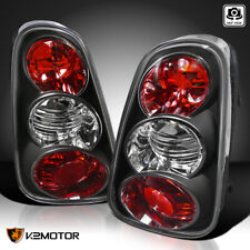 Black Fits 2002-2004 Mini Cooper Tail Lights Rear Brake Signal Lamps Replacement (For: Mini)