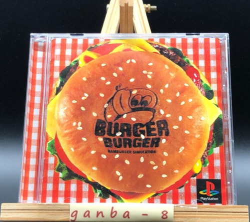 Burger Burger (PS1 ) (Sony Playstation 1,1997) from japan