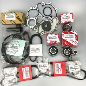 Genuine Timing Belt Kit With Water Pump for Toyota Tacoma Tundra 4Runner 3.4L V6 (For: 1999 Toyota 4Runner Limited 3.4L)