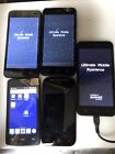 Android Cell Phone Lot Of 5 For parts Repair Use