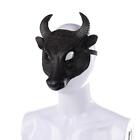 Buffalo Mask Bull Head Mask Half Face Novelty for Halloween Cosplay Easter
