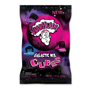 Warheads Galactic Cubes, 7.25 oz. Sour Gummy Candy