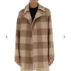 Theory Overlay Coat Checkered Double-Face Wool RPP £700