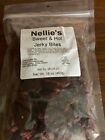 Nellie's Beef Jerky Bites, 1 Pound (16oz) Bag, Sweet & Hot