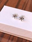 Sand Dollar Stud Earrings 925 Sterling Silver Solid Tiny Post Stud 8mm/0.31
