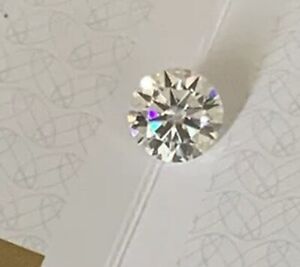White Diamond Certified 3.00Ct Color Natural  VVS1 9mm Round Cut Loose Diamond