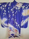 Author's work,Antique Japanese Silk KIMONO Robe ,Furisode,  Nightwear, ワ