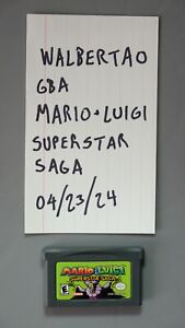 Mario & Luigi: Superstar Saga (Game Boy Advance, 2003), Authentic, Tested, Saves