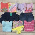 Toddler Girl Lot Of Clothes Size 3T. 9 Pieces For Spring And Summer. Colorful.