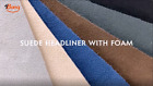 Suede Headliner Fabric 1/8
