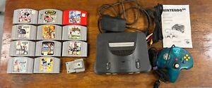 Nintendo 64 Console And Game Lot Read!!