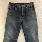 Vintage 80s 90s Levis 501 Denim Jeans Made In USA Men Size 31x32