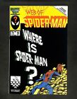 Web of Spider-Man #18 1st Cameo Appearance Eddie Brock! Marvel 1986