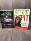 Lot Of 2 Inspirational Books - Beth Moore-Audacious ~ Jen Wilkin-In His Image